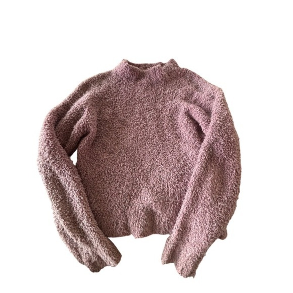 Colorado Clothing Plush Mock Neck Long Sleeve Cozy Sweater Women's Small